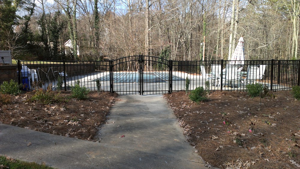 Premium Gates & Gate Supplier in Archdale 1 ornamental fence by swimming pool
